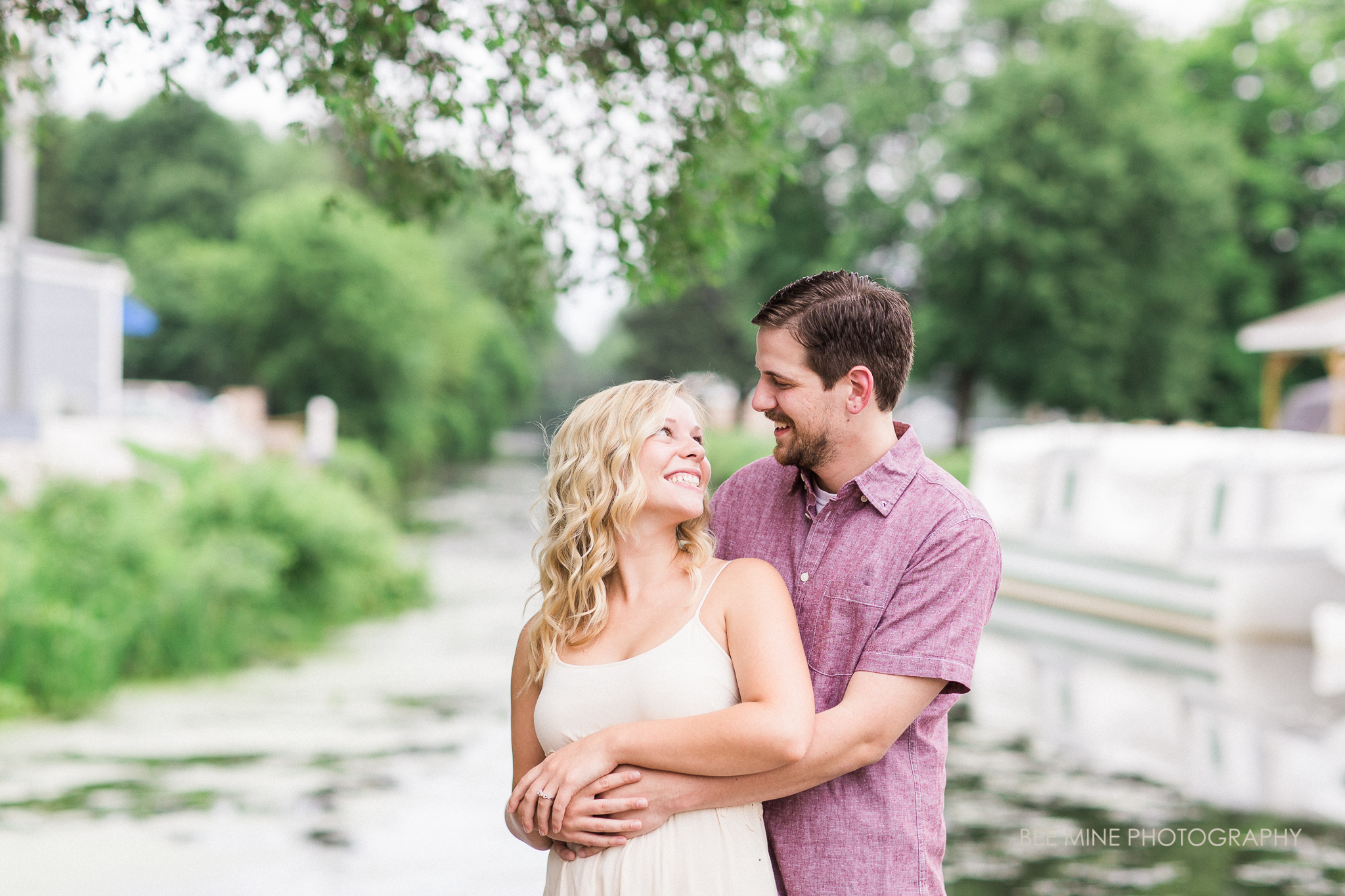 BEE MINE PHOTOGRAPHY // engagement photography, couples pictures, river engagement, canal fulton ohio, canton ohio, cleveland wedding photographer, canton ohio wedding photographer