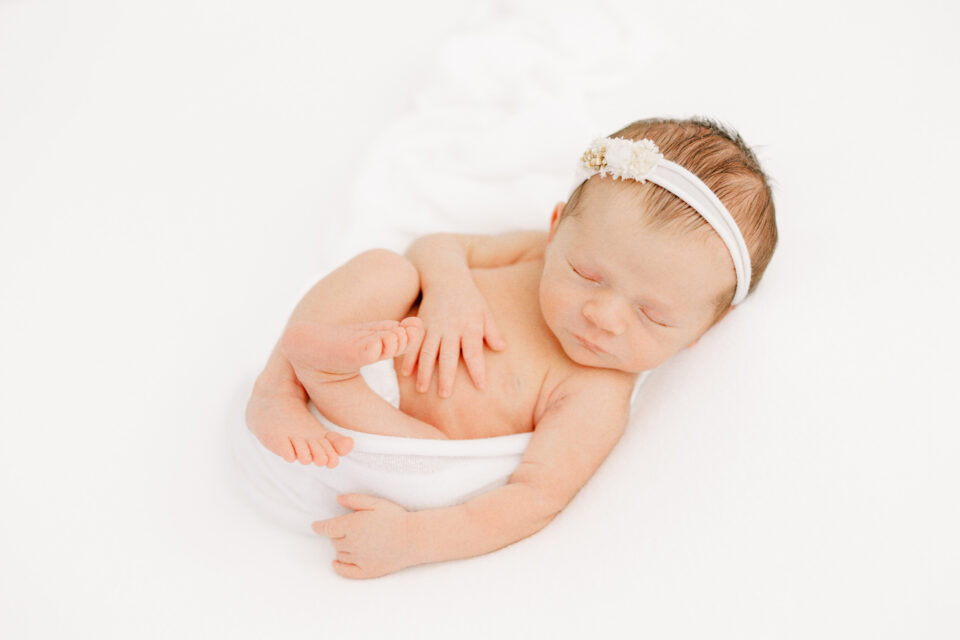 Photo of newborn baby in Medina Ohio
